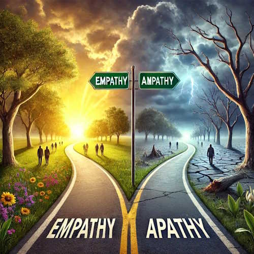 🟢Empathy is Listening with Your Heart Not Your Ears 2 empathy empathy vs apathy roads