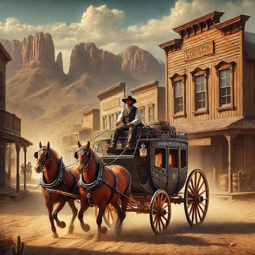 🟢Faith is The Fine Art of Believing When It Makes No Sense 3 faith stage coach wild west sm